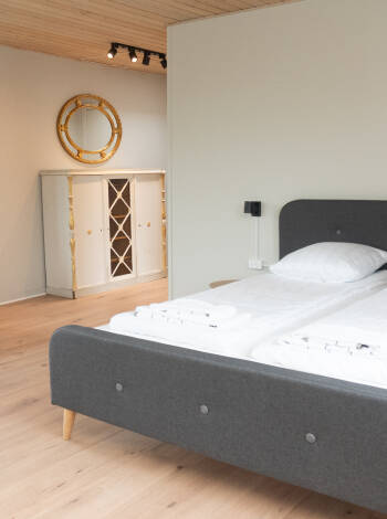 The hotel has comfortable, cosy rooms with everything needed for a relaxing stay.