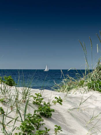 Enjoy long walks along nearby sandy beaches, beautiful and refreshing in every season.