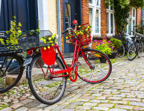 The hotel is perfectly located for a cosy Danish holiday in the idyllic, cobbled town of Mariager.