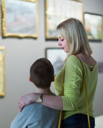 Here you can discover art from 1900 onwards, with more than 400 works from both home and abroad.