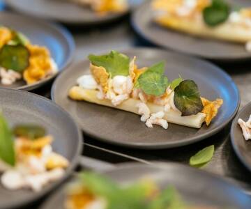 Die Speisekarten des Restaurants Klinten spiegeln die Jahreszeiten und die Region wider.