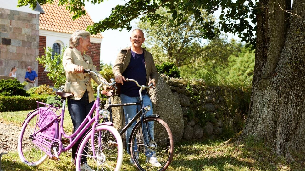 Perfect for cycling holidays with a locked bike garage for safe storage.