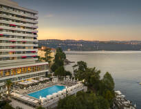 Hotel Ambasador byder på en 5-stjernet ferieoplevelse i Opatija.