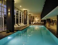 A 1,300 m² spa area offers relaxation for body and soul.