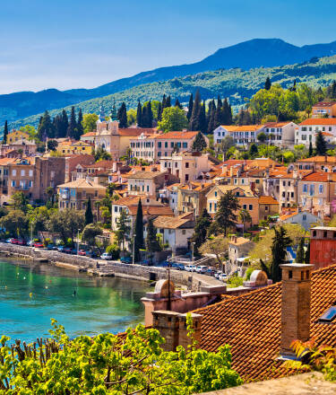 Sie wohnen direkt an der Küstenpromenade Lungomare in Opatija.