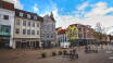 Explore Horsens town with great shopping and sightseeing, café visits and pleasant strolls.