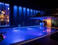 Take a dip in the hotel's indoor swimming pool, which is part of the large spa area.