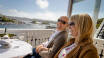 Das Hotel hat eine schöne Lage direkt am Wasser mit einer großartigen Aussicht auf den Yachthafen und den wunderschönen Fjord.