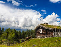 Visit Maihaugen north of Lillehammer, the largest open-air museum in Norway.