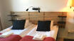 Hotellets rom utgjør en komfortabel base under oppholdet i Markaryd.