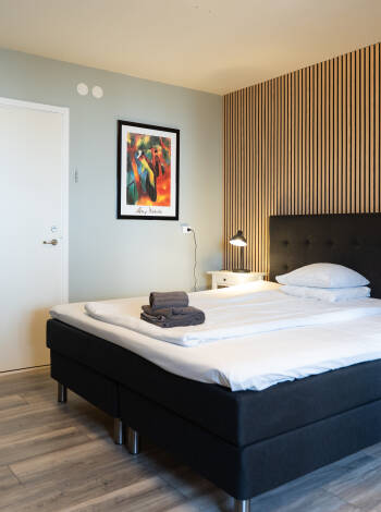 Die Hotelzimmer sorgen während des Aufenthaltes in Markaryd für Komfortabilität.