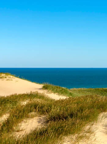 The beautiful Thy National Park is about 40 minutes away by car.