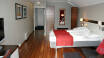 Das Hummeren Hotel verfügt über 30 geschmackvoll eingerichtete Zimmer mit maritimem Dekor.