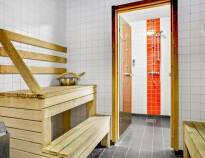 Leave the stress of everyday life at home and relax in the hotel's sauna.