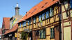 Enjoy a stay at the unique half-timbered Anno 1793 Sekelgården Hotel.