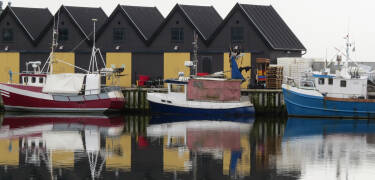 I er også tæt på marinaen, hvor I kan gå en hyggelig tur.
