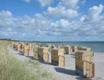 The Fehmarnbelt has over 70 km of coastline and here you will find a wide range of lovely beaches.