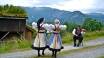 The Setesdal valley has long traditions in the silversmith's craft, folk music and dance.