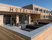 Hotel 6400 ligger fint i utkanten av Sønderborg och är en bra utgångspunkt för massor av upplevelser på Sønderjylland.