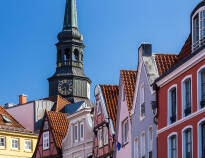 Enjoy a stay in northern Germany's charming Hanseatic city of Stade, which offers atmospheric surroundings.