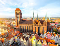 Gdansk gemmer på mange overraskelser og gode oplevelser - besøg centrum og og byens mange attraktioner.