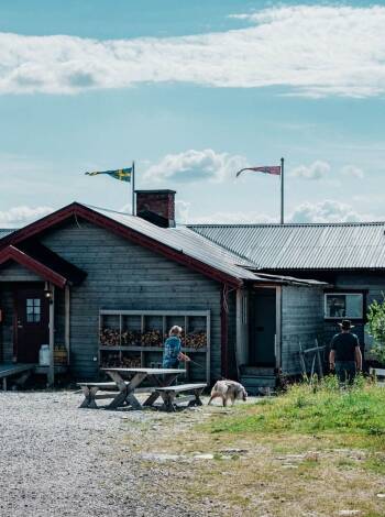 Mit der Gondel erreichen Sie Toppstugan, Funäsdalens höchstgelegenes Restaurant auf 957 m mit einem tollen Ausblick.