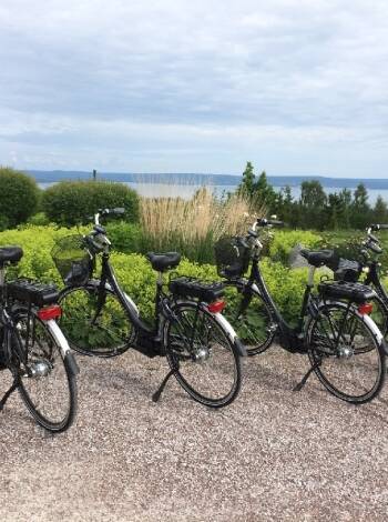 Upptäck Tälllbergs vackra omgivningar till fots eller på cykel. Cykeluthyrning finns ca 2 km från hotellet
