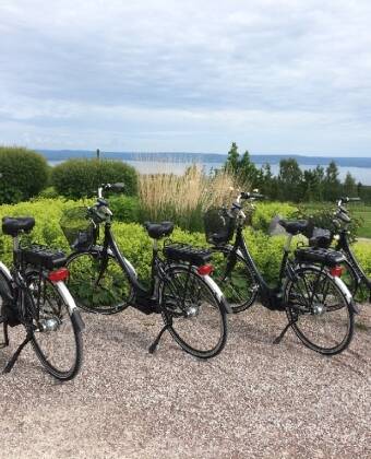 Upptäck Tälllbergs vackra omgivningar till fots eller på cykel. Cykeluthyrning finns ca 2 km från hotellet