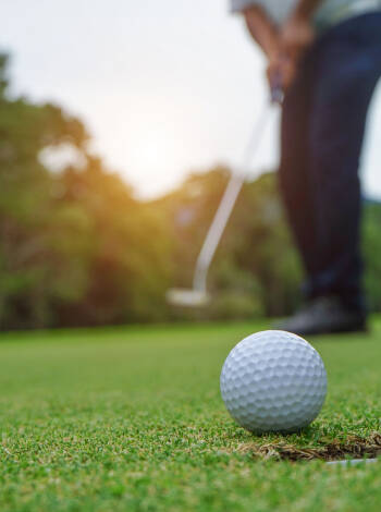 För golfintresserade finner ni flera golfklubbar inom behagligt avstånd.