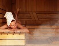 Oder wärmen Sie sich nach einem erfrischenden Bad im Kaltwasserpool von Strömstad in der Sauna auf.