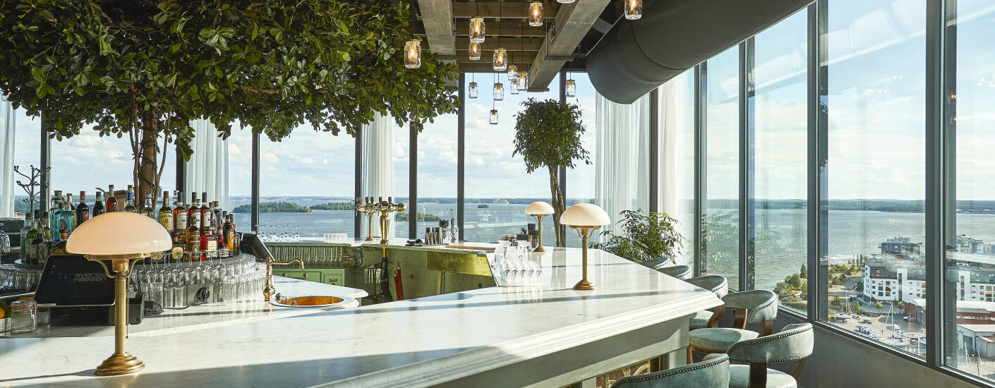 Det 4-stjerners hotellet har også en takterrasse hvor du kan nyte 360-graders utsikt over Mälaren.