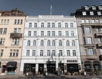 Book a stay at Elite Plaza Hotel in Malmo and stay centrally on Gustav Adolfs Torg.
