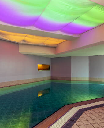 Auramaris Spa tilbyder 1200 m² wellness og afslapning.