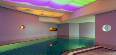 Auramaris Spa tilbyder 1200 m² wellness og afslapning.