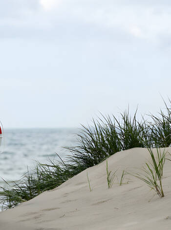 Just a short walk away, Hulsig Beach invites you to spend peaceful days by the water.
