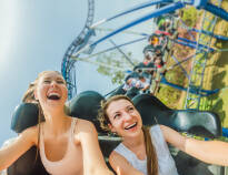Beautifully located right by Djurgården Harbour, you will find Gröna Lund amusement park with attractions for all ages.