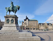 Stay right by Gustaf Adolfs Torg, just a stone's throw from the city's many restaurants and shops.
