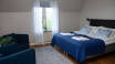 Sov godt i komfortable og renoverede dobbeltværelser på Halltorps Gästgiveri.