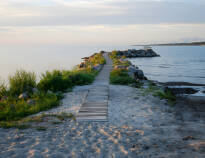 Experience Öland's beautiful nature, where there are also a lot of hiking and cycling trails to choose from.