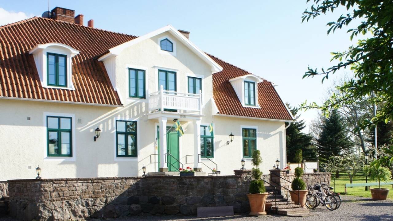 Guntorps Herrgård ligger tæt på Borgholm centrum i rolige og smukke omgivelser.