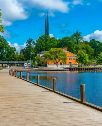 Discover Växjö and the famous Glasriket, just a short drive from the hotel.