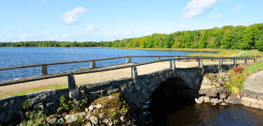 Take the chance to explore Småland's nature and the nearby Åsnens National Park.