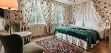 Die wunderschön gestalteten Zimmer vereinen historischen Charme mit modernem Komfort und Stil.