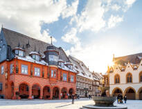 Goslar med sin pittoreska stadskärna finns med på UNESCOS världsarvslista.