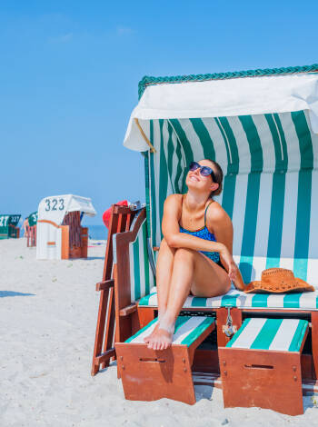 Enjoy easy access to Boltenhagen Beach from the hotel -perfect for a summer holiday.