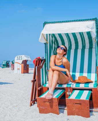 Nyd den nemme adgang til Boltenhagen Strand fra hotellet - perfekt til en sommerferie.