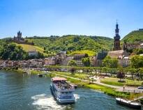 Hotel Karl Noss is located directly on the Moselle River in one of Germany's most beautiful wine regions