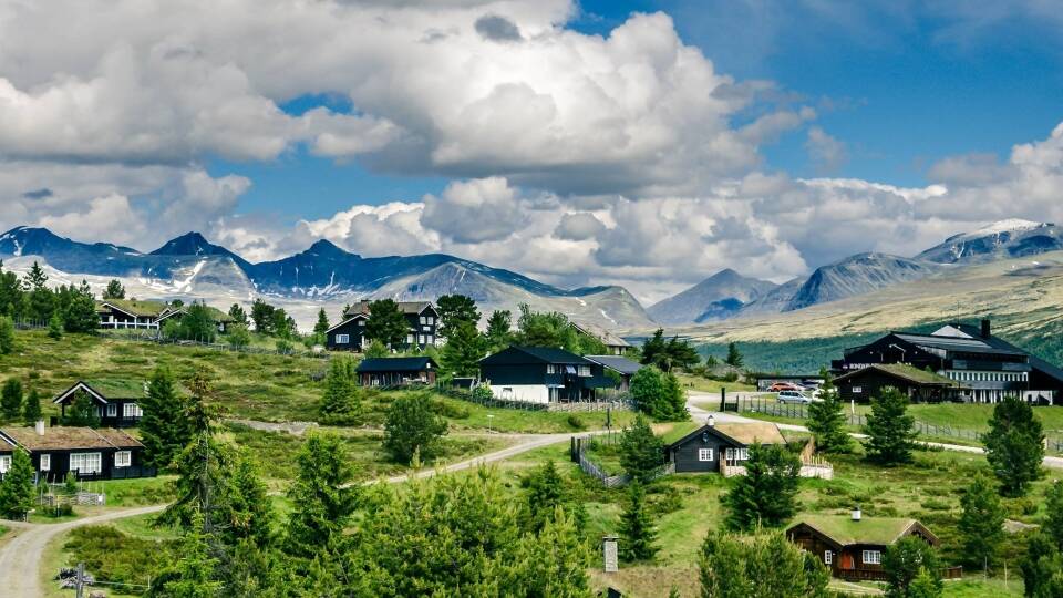 Das Hotel ist ein typisches Berghotel umgeben von der schönen, norwegischen Natur des Rondane-Nationalparks.