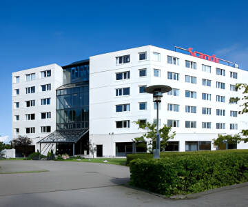 Das Hotel ist nur vier Kilometer vom Aarhuser Stadtzentrum entfernt und somit ein praktischer Ausgangspunkt für die vielen Attraktionen der Stadt.