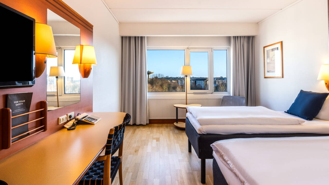 Die hellen, modern eingerichteten Zimmer sorgen dafür, dass Sie sich gleich wie zu Hause fühlen.